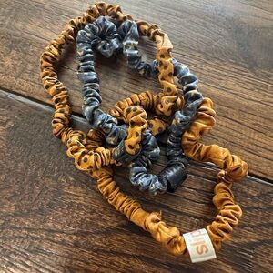 Slip Leopard and Tie-Dye Hair Scrunchies